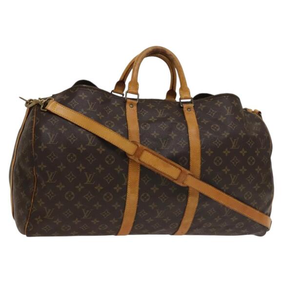 Louis Vuitton Other - LOUIS VUITTON Monogram Keepall Bandouliere 55 Boston Bag M41414